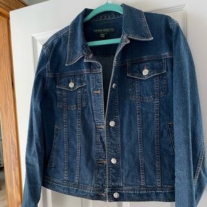 Ralph Lauren dark navy Jean jacket Sz L